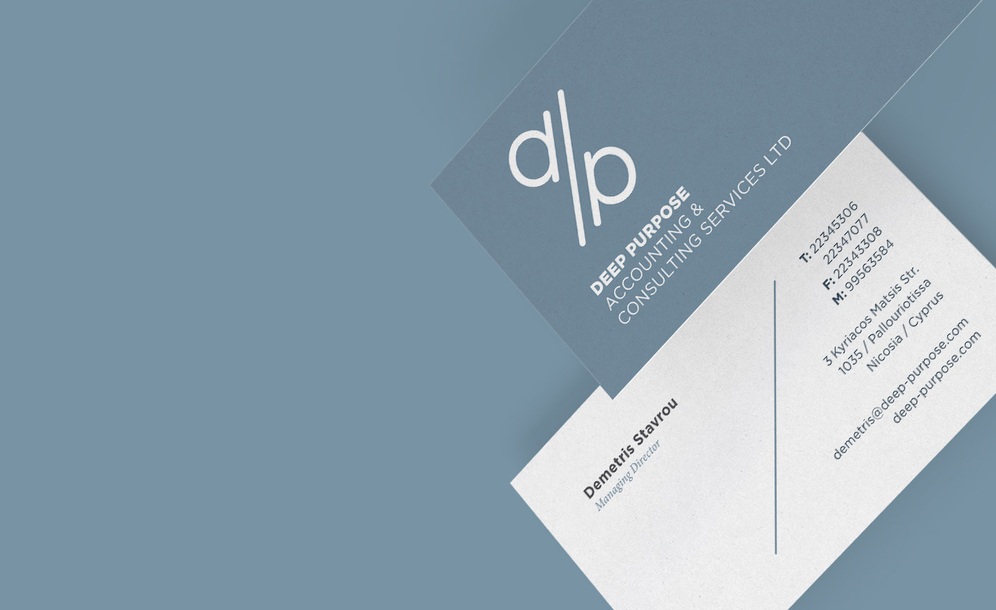 Deep Purpose Logo Design | Colors Deep Purpose Logo Design | Colors